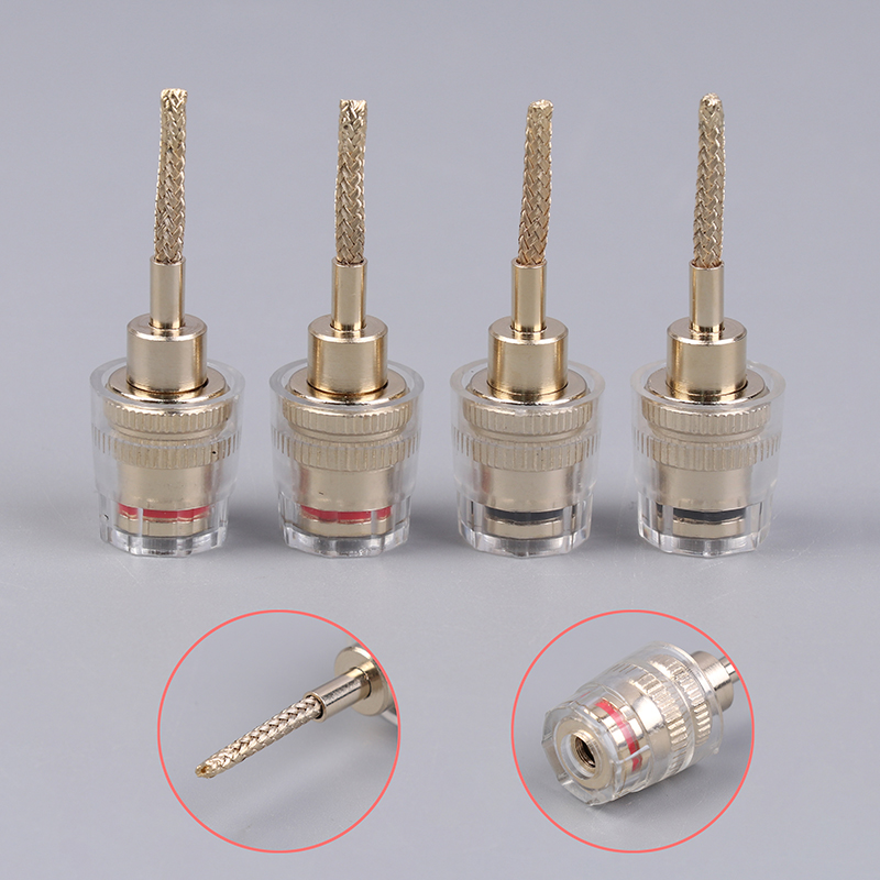 Copper Wire Roll - 2/4 Piezas Conector Hembra Banana de