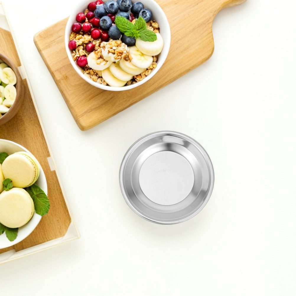 2 unidades de bandeja redonda  - Drip Tray Saucer reseña y precio